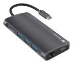Hub Usb-C 8 In 1 Natec Fowler 2 3X Usb 3.0 Hub Hdmi 4K Usb-