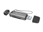 Lector De Tarjetas Natec Scarab 3 Usb 3.1 Gen 1 Usb-A + Usb-