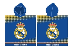 Poncho Toalla Real Madrid Algodon