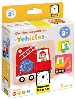 ON THE GO PUZLES VEHICLES +2 AÑOS