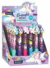 EXP 36 BOLIGRAFO BORRABLE RAINBOW UNICORNS