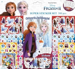 FROZEN 2.SUPER SET 500 PEGATINAS