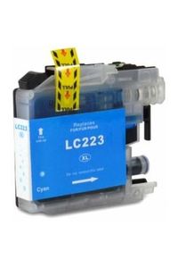 CARTUXO TINTA COMPATIBLE BROTHER LC223C CIAN