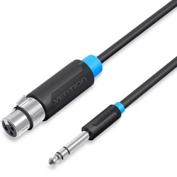 Cable Estéreo Vention Bbebi/ Jack 6.5 Macho Xlr Hembra/ 3M/