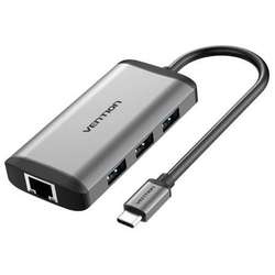 Docking Usb Tipo-C Vention Cnchb/ 1Xhdmi/ 3Xusb/ 1Xusb Tipo-