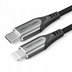Cable Usb 2.0 Tipo-C Lightning Vention Tachf/ Usb Tipo-C Mac