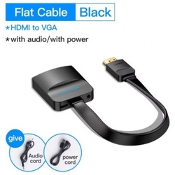 Conversor Vention 74346/ Hdmi Macho/ Vga Hembra Jack 3.5 Hem