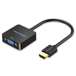 Conversor Vention Acpbb/ Hdmi Macho Vga Hembra/ 15Cm/ Negro