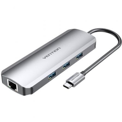 Docking Usb Tipo-C Vention Tolhb/ 1Xhdmi/ 3Xusb/ 1Xusb Tipo-