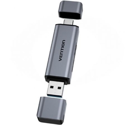 Lector De Tarjetas Externo Vention Cllh0/ Usb 3.0/ Usb Tipo-