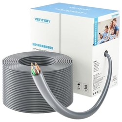 Bobina De Cable Rj45 Utp Vention Ijch305 Outdoor Patch Cat.5