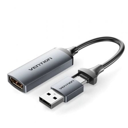 Conversor Hdmi 4K 60Hz Vention Acwha/ Hdmi Hembra / Usb Mach