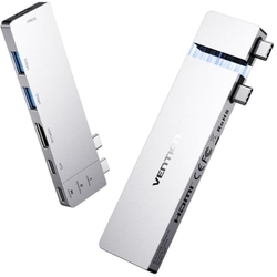 Docking Usb Tipo-C Vention Tpshb/ 1Xhdmi 4K/ 2Xusb/ 2Xusb Ti