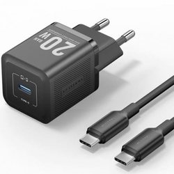 Cargador Gan De Pared Vention Tz-Fepb0-Eu-01/ 1Xusb Tipo-C +