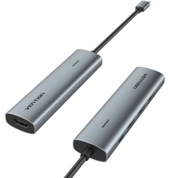 Docking Usb Tipo-C Vention Tgghb/ 3Xusb/ 1Xhdmi/ 1Xusb Tipo-