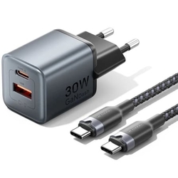 Cargador De Pared Gan Vention Tz-Fewh0-Eu/ 1Xusb Tipo-C/ 1Xu