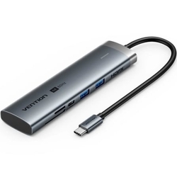 Docking Usb Tipo-C Vention Tpshb/ 1Xhdmi 4K/ 2Xusb/ 2Xusb Ti