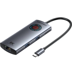 Docking Usb Tipo-C Vention Tqzhb/ Rj45/ 2Xusb/ 1Xusb Tipo-C/
