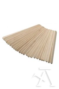 PACK/50 PALOS MADEIRA NATURAL ANCHOS 15CM