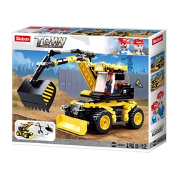 TOWN MAQUINA CONSTRUCCION 2 EN 1 196 PIÈCES