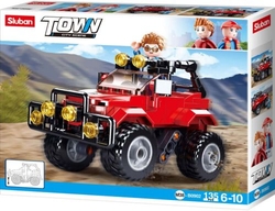 VEHICULO SUV 135 PEZAS TOWN SLUBAN