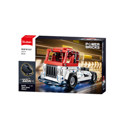 CAMION 7 POWER BRICKS PULL BACK 247 PEÇAS