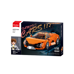 COCHE FAMOSO MODEL BRICKS 1/32 265 PEZAS