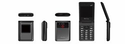Teléfono Qubo X-28Bkc 2,8 Base 4G Negro