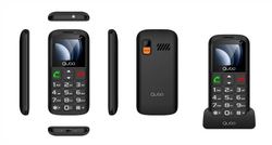 Telefono Qubo P-186Bkc Negro 4G 1,77 Base Carga Varios