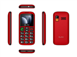Telefono Qubo P-186Rd Rojo 4G 1,77 Varios