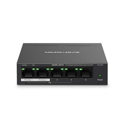 Hub Switch 5 Ptos Poe Mercusys 10/100/1000 Ms105Gp