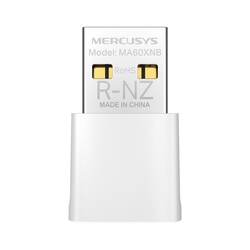 Adaptador Wifi6 - Bluetooth Usb Tipo A Mercusys Ma60Xnb Ax90