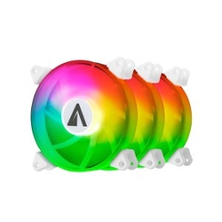 Kit 3Xventilador Interno Abysm Arclight Argb White 120Mm Man