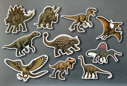 Magnéticos Dinosaurios