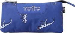 PORTATODOS TRIPLE SCOLAIRE ECO FRIENDLY BLEU TABLEAU