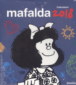 CALENDARIO MAFALDA CAJA AZUL 2018