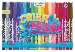 ESTOXO 20 ROTULADORES CORES FORNECIDOS COLORING