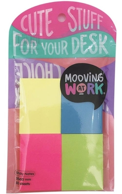 BLISTER NOTAS ADHESIVAS 38X50 50H MAW MANIA ASSORTITS