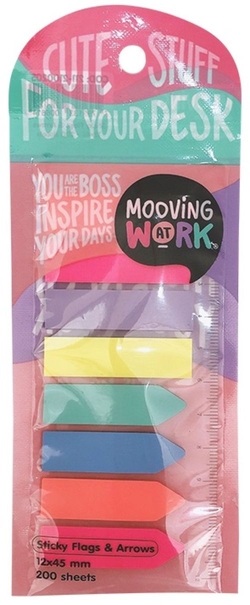 SET DE 200 BANDERITAS SEÑALIZADORAS 8 COULEURS MAW MANIA