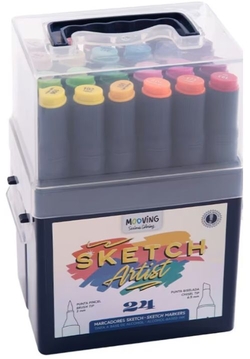 ESTOXO 24 MARCADORES SKETCH DOBLE PUNTA COLORING