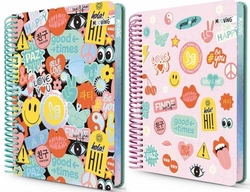 CAHIER PREMIUM BE HAPPY MODELOS ASSORTIMENTS 17X21CM