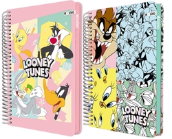 CADERNO PREMIUM LOONEY TUNES MODELOS SORTIDOS 20.5X28CM