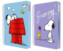 SNOOPY PREMIUM NOTEBOOK ASSORTED DESIGNS 17X21CM