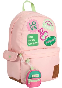 MOCHILA PINK 45X28.5X15.5CM