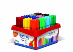PACK 144 STYLOS FEUTRE GIOTTO TURBO COULEUR SCHOOL
