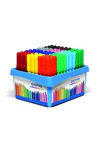 BOÎTE 108 STYLOS FEUTRE GIOTTO TURBO MAXI SUPERLAVABLE ASSORTIMENT