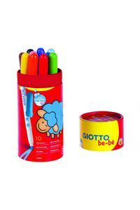 FRASCO 10 SUPER MARCADORES GIOTTO BE-BE