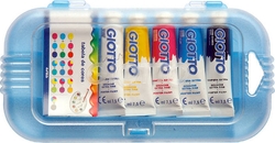 PAQ/5 CASE 5 TEMPERA TUBE GIOTTO 7.5ML PRIMARY COLORS