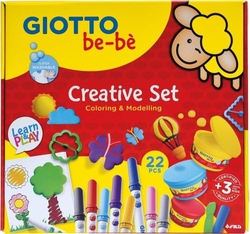 SET GIOTTO BE-BE CREATIVE COLORING AND MODELING