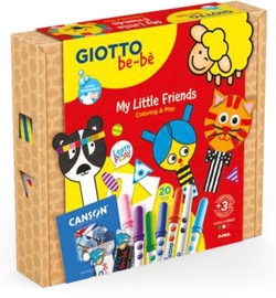 SET GIOTTO BE-BE MY LITTLE FRIENDS COLORING & PLAY